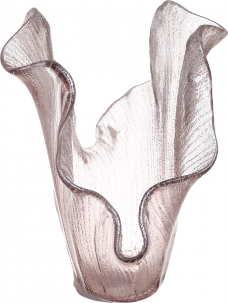 Ваза Antonio Tammaro Ginger Clear 36 см імбирна 
