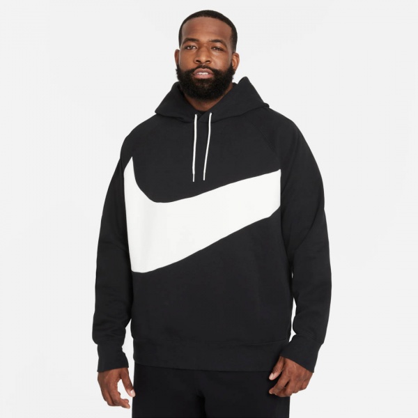 Джемпер Nike M NSW SWOOSH TCH FLC PO HD DD8222-010 р. XL чорний