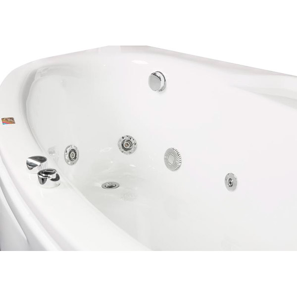 Ванна гідромасажна EGO Nicole 170x110 правобічна (6 компл.) 70410091