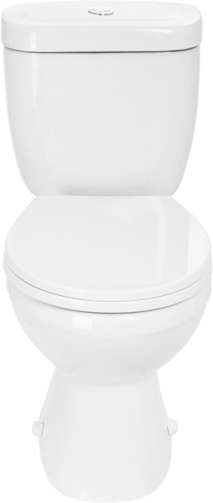 Унітаз-компакт Water House Round rimless, сид. поліпропіленове soft-close