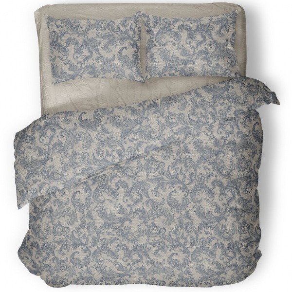 Комплект постільної білизни сімейний Amboise синій UP! (Underprice) 
