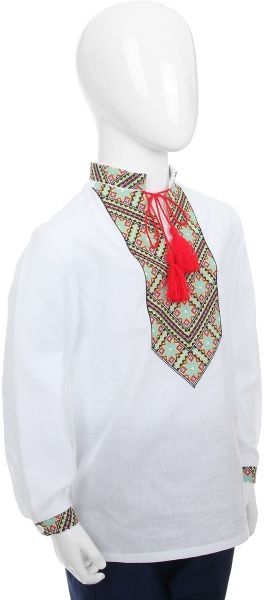 Вышиванка Эдельвика р.152 зеленый 551-18/09 