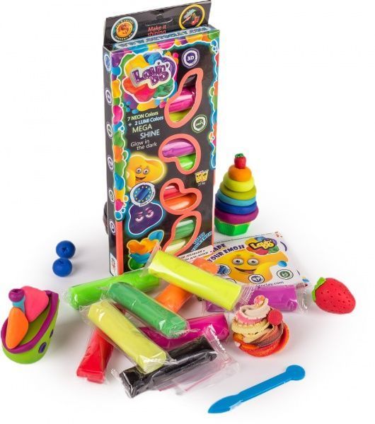 Набір для ліплення Асорті 9 кольорів Люмі 41019 Lovin'do