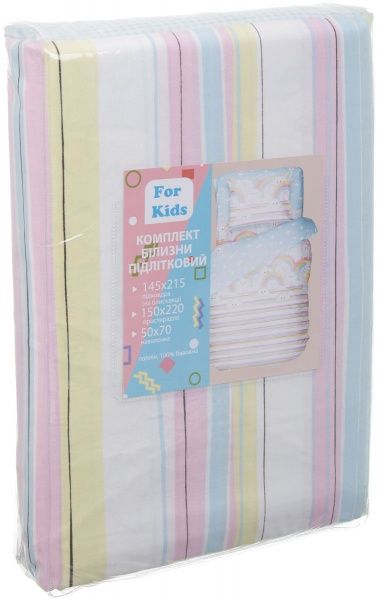 Комплект постельного белья Україна Единорог 145х215 разноцветный