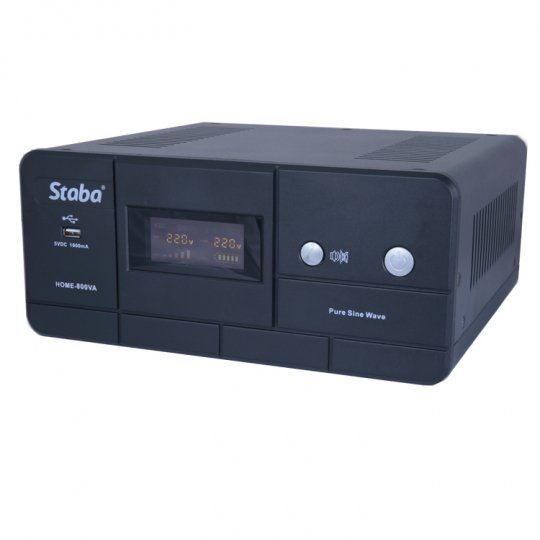 Джерело безперебійного живлення (ДБЖ) Staba Home-800LCD Home-800LCD