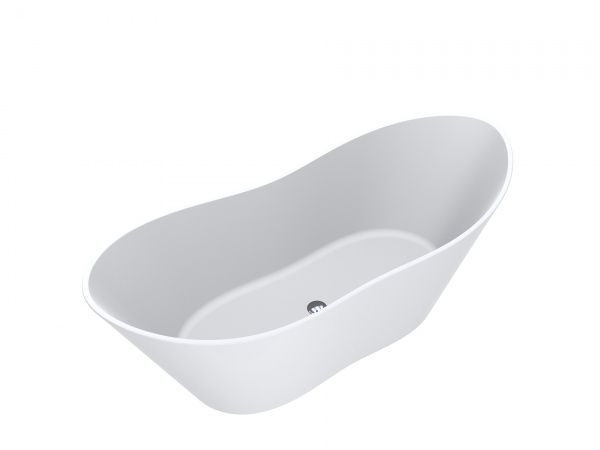 Ванна зі штучного каменю Miraggio Florida(Matt) 180x76 біла мат 