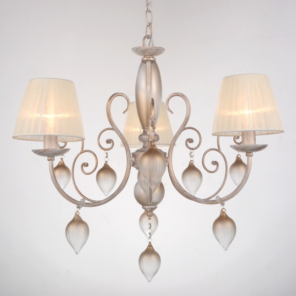 Люстра підвісна Victoria Lighting 3xE14 золотисто-бежевий Amande/SP3 