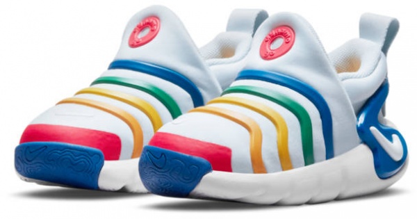 Кроссовки Nike Dynamo GO! DH3438-400 р.US 8C разноцветный