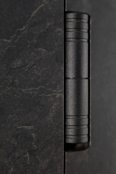 Дверь входная Булат Термо FORTEZZA (Квадро) 536 mamba morion / белый супермат 2050x950 мм правая