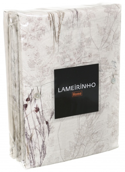 Комплект постельного белья Amarante семейный бежевый Lameirinho 