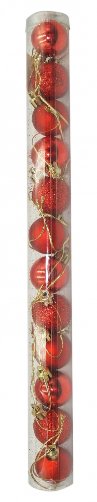 Набор елочных шаров d 30 мм 3 см 12 шт./уп.