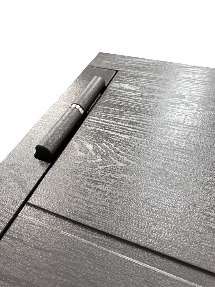 Дверь входная Министерство дверей Молодежная дуб грифель / дуб пломбир 2050x960 мм левая