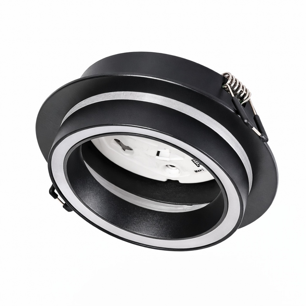 Светильник светодиодный встраиваемый LIGHT SET LUG LS-R GX 10747 12 Вт GX53 черный