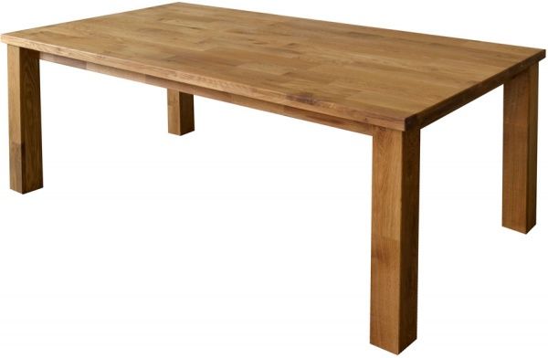 Стіл обідній дубовий прямий 2000x1000x750 мм 