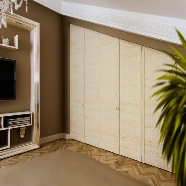 Жалюзійні дверцята соснові 1700x494 мм