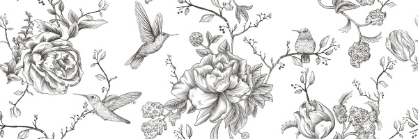 Плитка InterCerama Oris декор сірий Д 215 061 30x90 