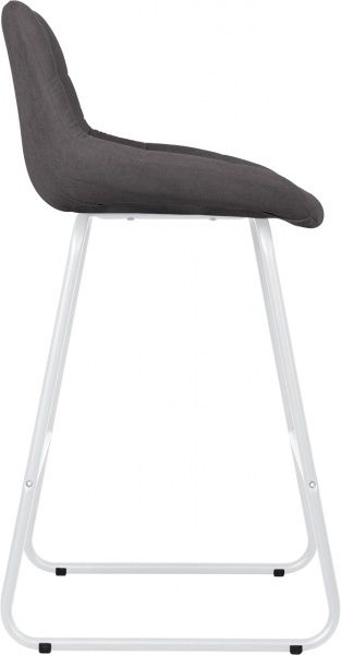 Стул барный Nowy Styl NICOLE HOKER CFS LB WHITE (BOX-2) (CH) SORO-95 темно-серый 