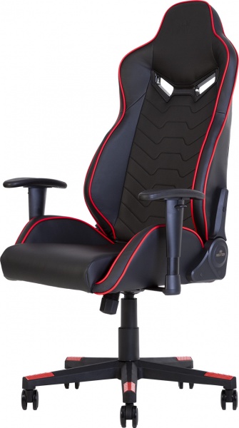 Кресло Nowy Styl HEXTER MX R1D TILT PL70 ECO/02 BLACK/RED FR черный/красный 