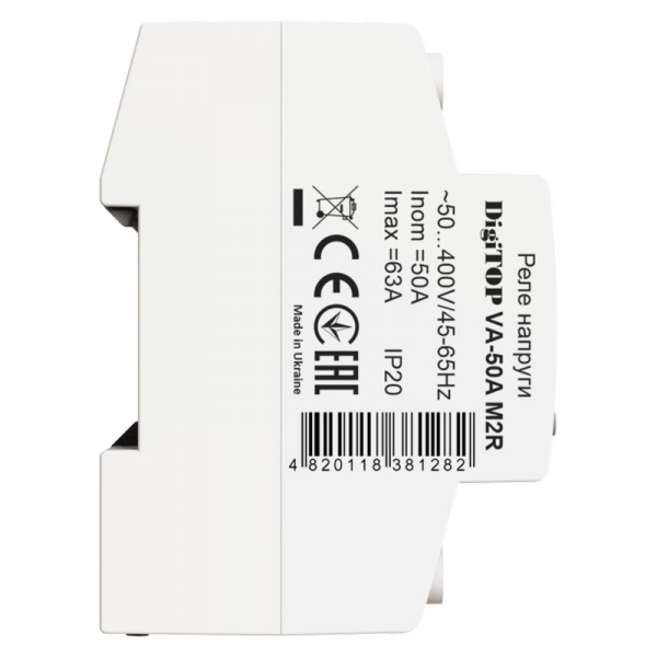 Реле напряжения DigiTOP c контролем тока VA-50A M2R