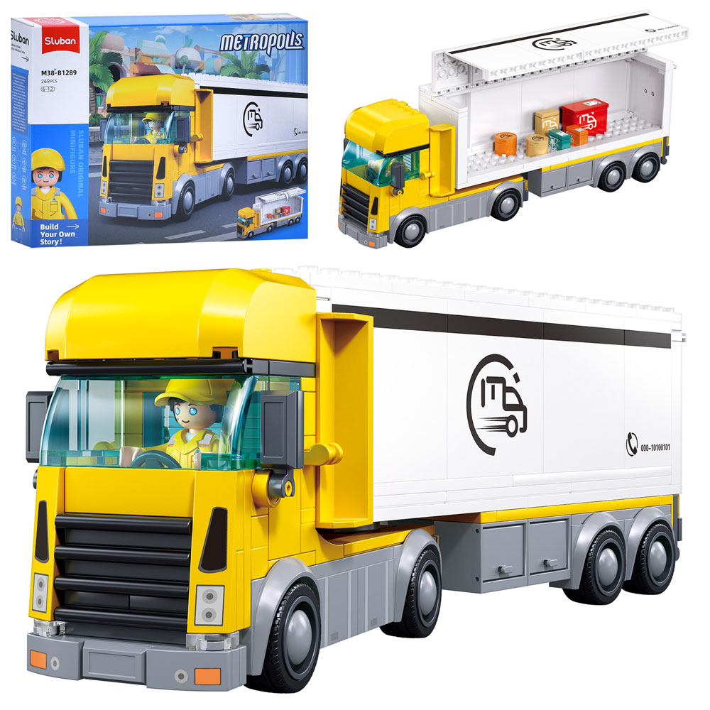 Конструктор Sluban Трейлер M38-B1289