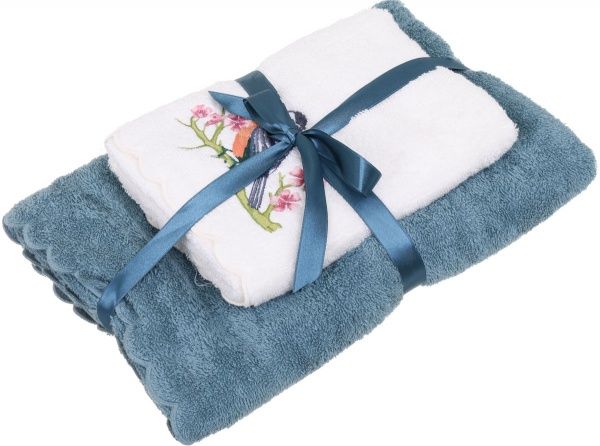 Набор полотенец Sophie 2 шт. синий La Nuit 