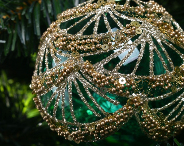 Шар новогодний 80 мм в ассортименте ABT620890