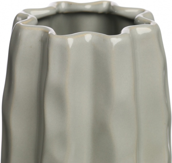 Ваза керамическая светло-серый Guoxin d11хh24