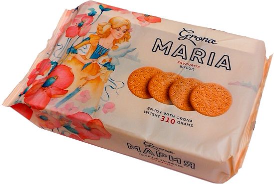 Печенье Grona Мария 4820156631059 310 г 