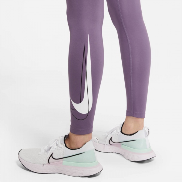 Лосини Nike W NK DF SWSH RUN 7/8 TGT DD5278-574 р.XL фіолетовий