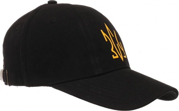 Кепка Корпорація 12 Тризуб RAPPNRNR 58 черный с желтым