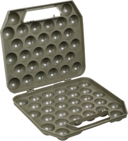 Лоток на 30 яєць пластик чорний