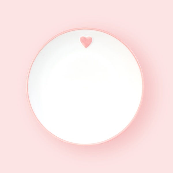 Тарілка обідня 20 см KP-46 Pink MVM