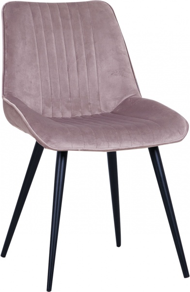 Стул обеденный Nowy Styl NICOLE III HN BLACK (BOX-2) (CH) PUMA-09 розовый / черный