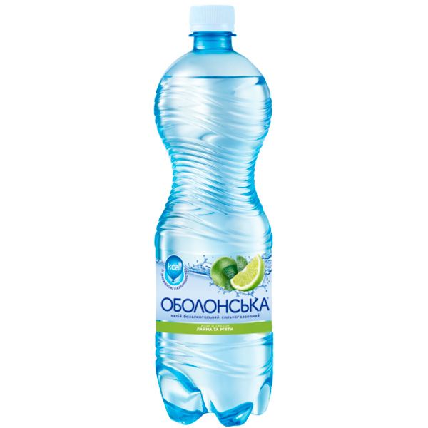 Безалкогольный напиток Оболонь со вкусом лайма и мяты 1 л (4820193032901) 