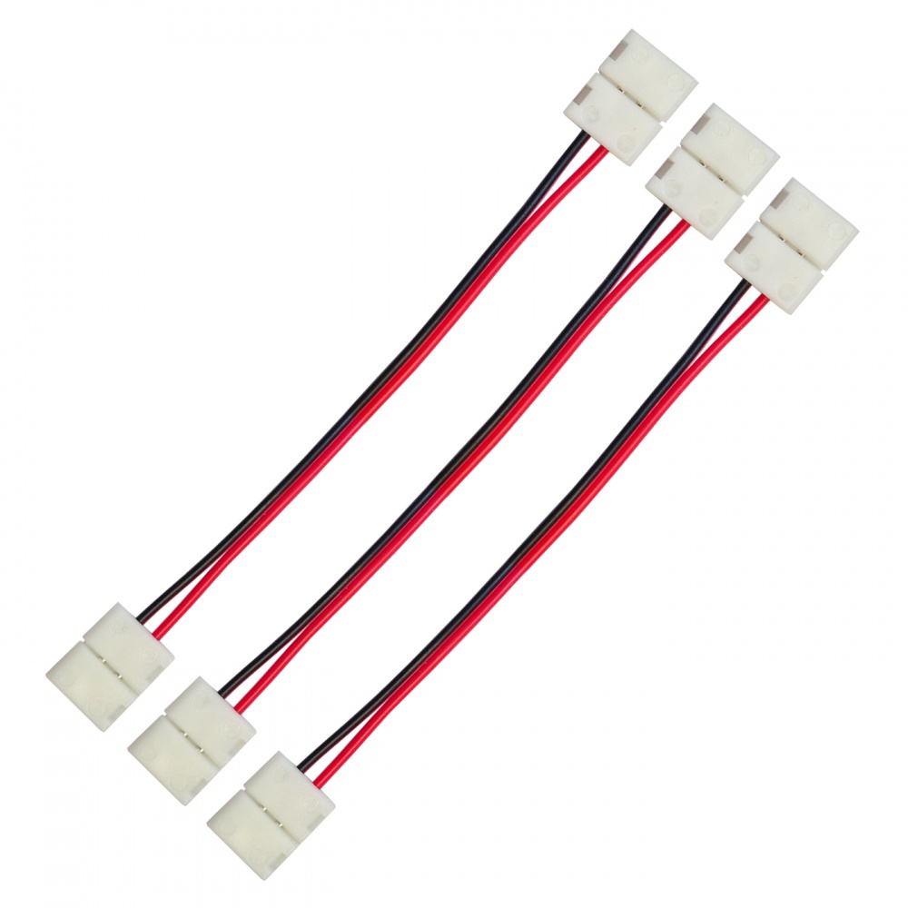 Коннектор угловой Eurolamp IP20 CNCTR-8mm(SMD)К 3 шт.