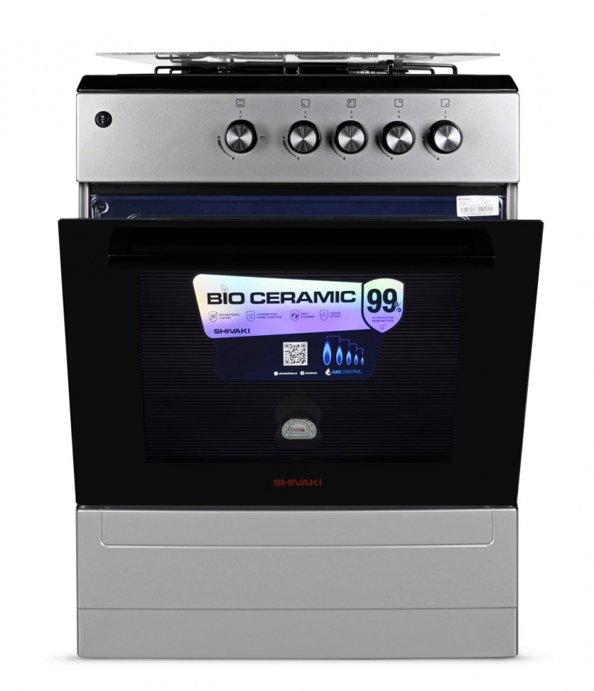 Плита газовая Shivaki APETITO 10-G GREY