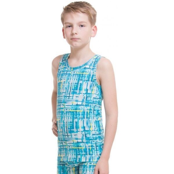 Майка дитяча для хлопчика KOSTA Майка дитяча р.146 блакитний 