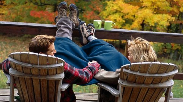 Плед з поясом та ручками 120x180 см синій Nashville 