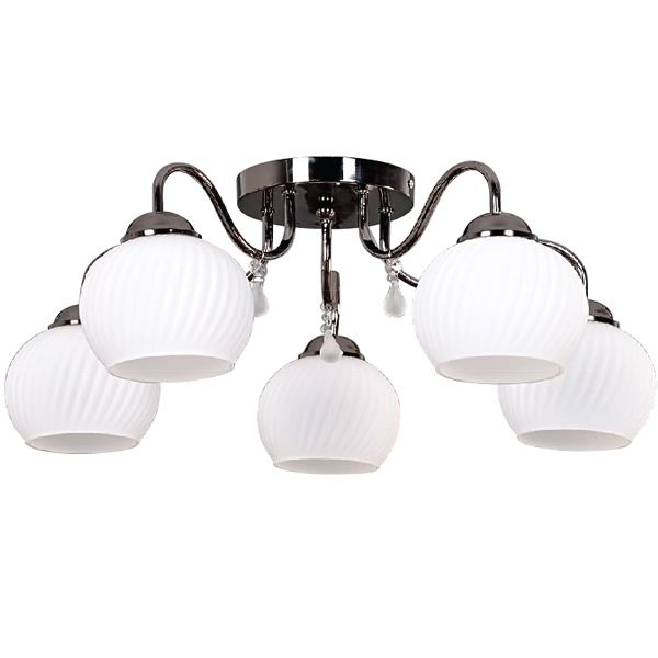 Люстра Accento Persefona ALSQ-MD37616/5 черный хром