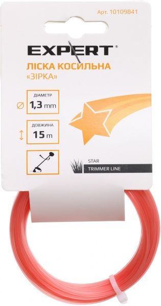 Леска косильная Expert Garden Звезда 1,3 мм