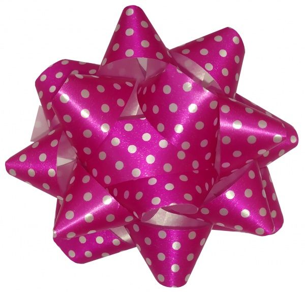 Бантики Galaxy (в ассортименте) с рисунком 9 см 0,09 м 