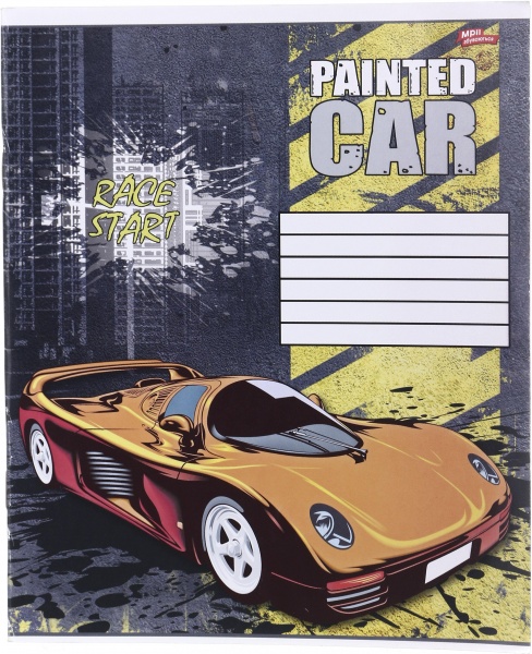 Зошит шкільний 12 аркушів у лінійку дизайн в асортименті Мрії збуваються