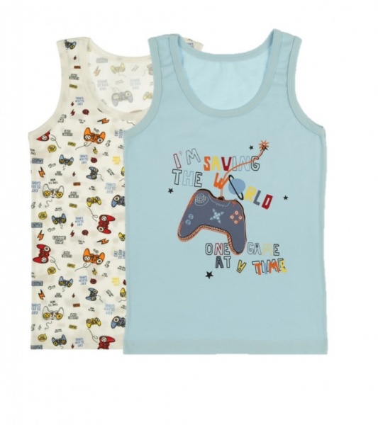 Майка детская для мальчика Donella 7771944PT р.122 в ассортименте 