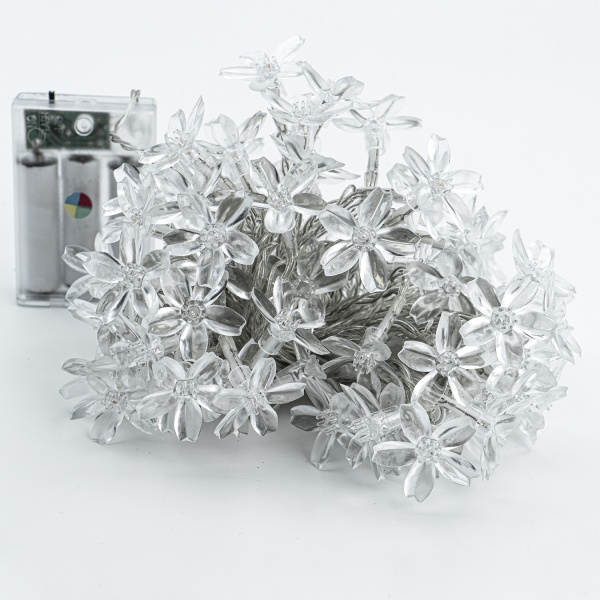 Декоративная гирлянда Altalusse (INL-2708B-80 Multicolor) встроенный светодиод (LED) 80 ламп 10 м 