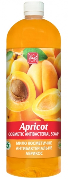 Антибактеріальне рідке мило Bioton Абрикос 1000 мл