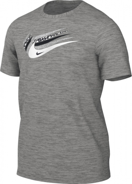 Футболка Nike M NSW 12 MO SWOOSH TEE DN5243-063 р.L сірий