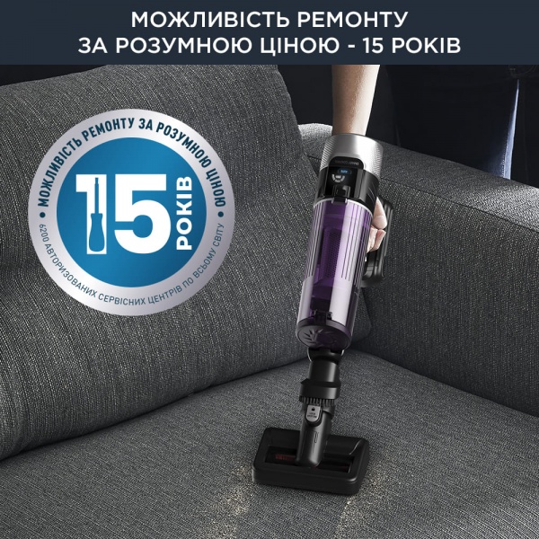 Пылесос аккумуляторный Rowenta X-Force 9.6 Allergy RH2037WO black 