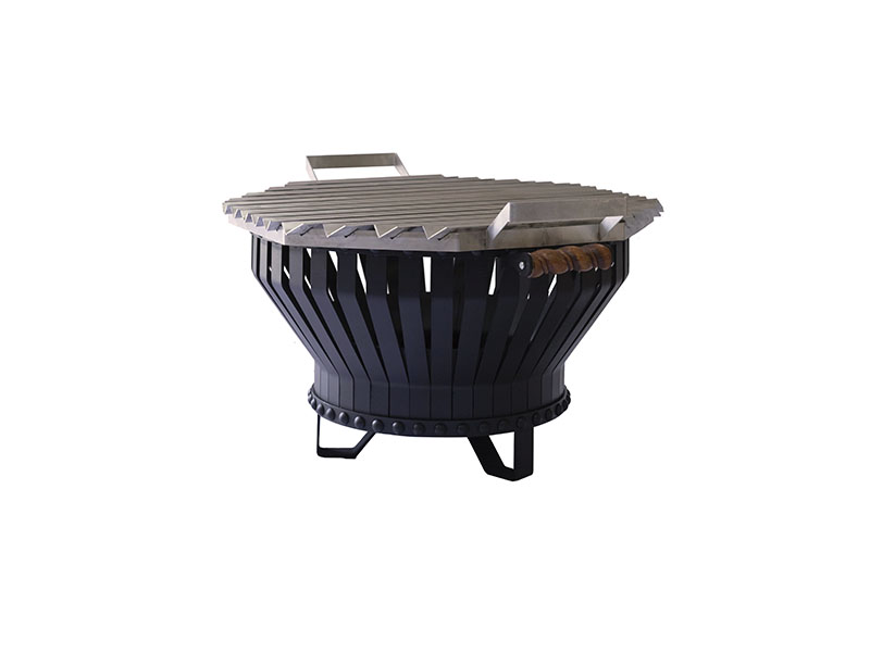 Чаша для огня Smoke House с аргентинской решеткой-гриль