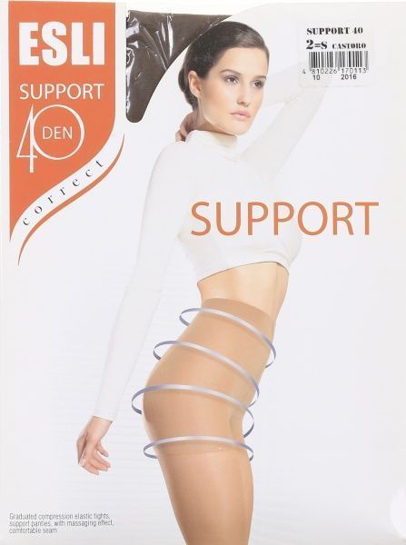 Колготки женские Conte Support 40 den р. 2 дымчатый 1 шт. 