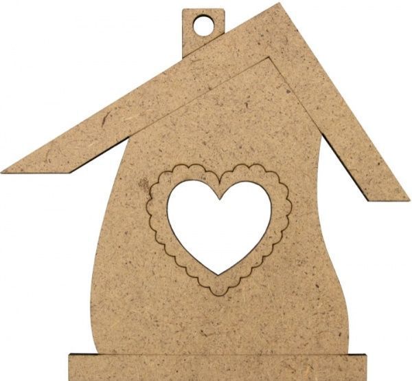 Заготовка Скворечник Love 2 13x12 см 2 шт. Rosa Talent 